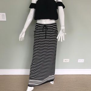 Max Studio striped maxi